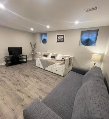 Mississauga Casa | CozyHaven A private entrance, comfy basement apartment in Mississauga with free parking Conveniently located with easy access to the airport downtown Toronto major malls and highways for a seamless stay