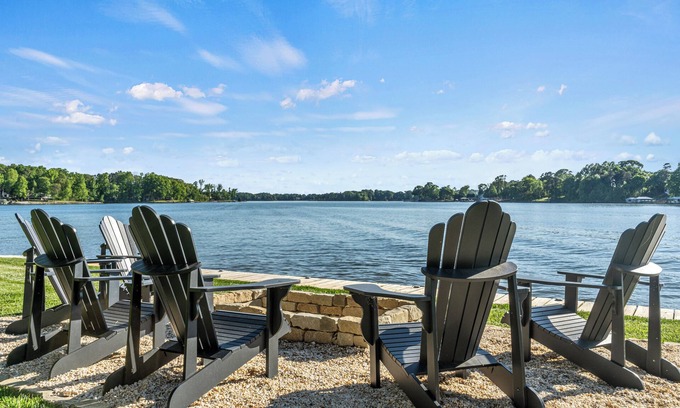 Troutman Casa | Craftsman Style Home with Boat House - Unbelievable Views!