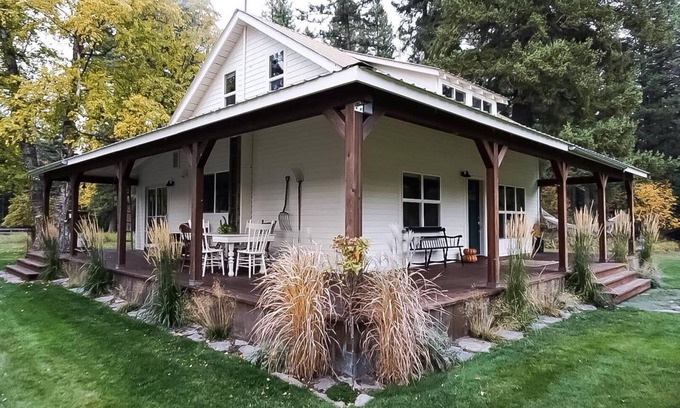 Bigfork Cabaña | Crane Mountain Cottage: lujo acogedor en Bigfork
