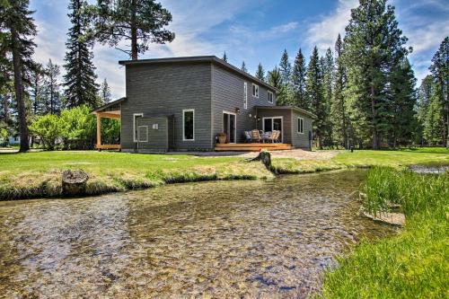 Lincoln Casa | Creekfront Lincoln Home, Steps from Downtown!