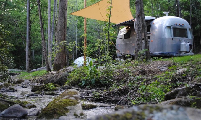 Cosby Casa | Creekside Airstream Retreat in the Smokies