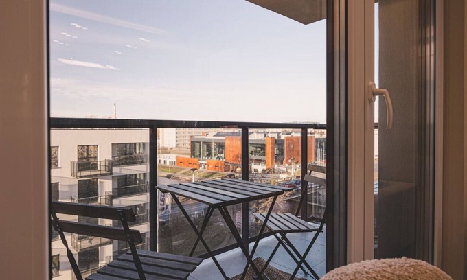 Bydgoszcz Apartamento | Crema Centrum Bydgoszczy Widok na Brd Gara