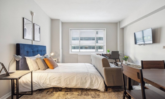 SoNo Apartamento | Crest at Peachtree 803 spacious 1 Bd 1 Bth