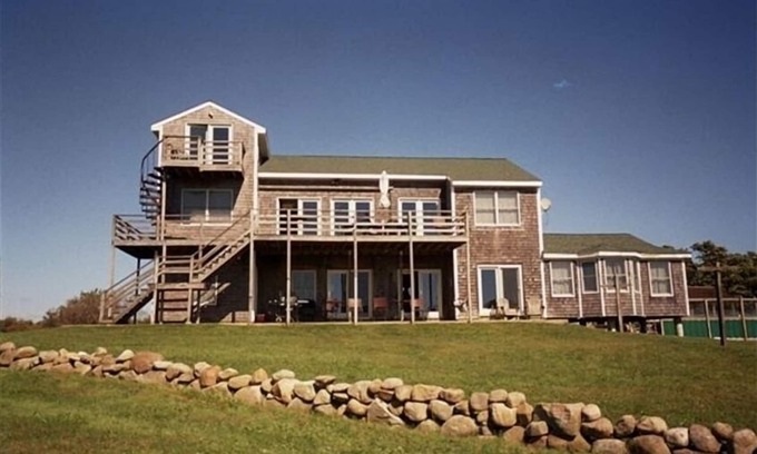 New Shoreham Casa | Hideout- de Crew Con vistas a la costa de Rhode Island