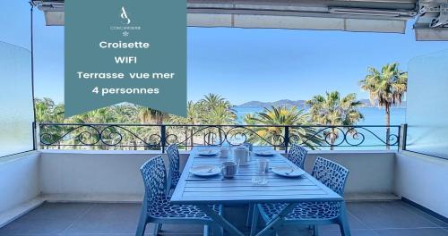 Pointe Croisette Apartamento | Croisette I - 4 pers - Front de mer - Climatisé