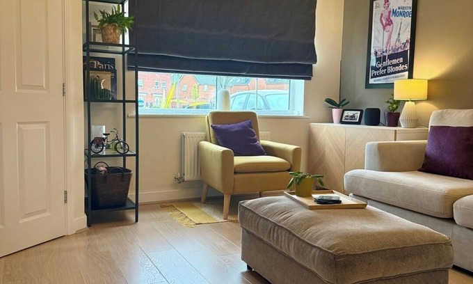 Crosby Apartamento | Crosby Calm: Modern 1-Bed Retreat for Solo Stays