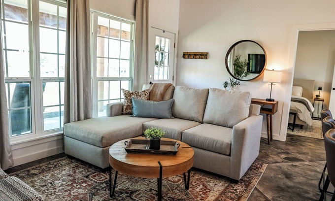 Fredericksburg Cabaña | Cross Mountain Cottages 8 | Chill Spot w/ Firepit