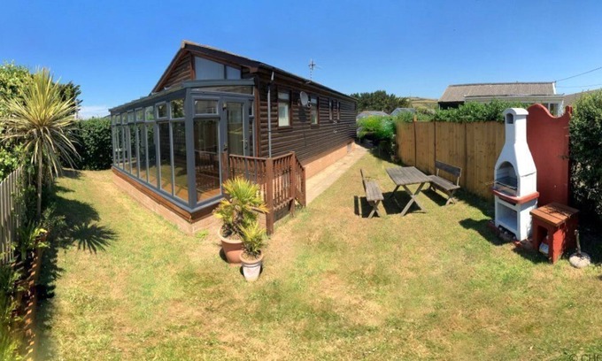 Croyde Chalet De Esquí | CROYDE DUNE LODGE | 3 habitaciones | Situado en el camino de la playa | Acceso Ramped