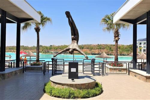 Tshwane Apartamento | Crystal lagoon View 3Bed Apartment
