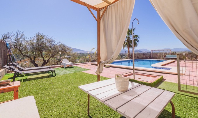 Cártama Cabaña | Cubo's Casa Peña del Cerro View Mountain / piscina privada / wifi gratis