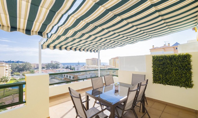 Algarrobo Apartamento | Cubo’s La Terraza del Mar / wifi gratis / vistas al mar