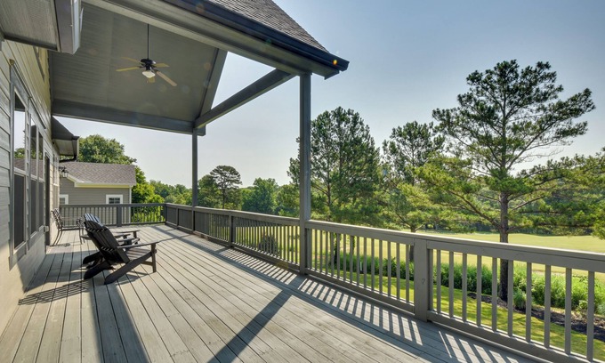 Toccoa Casa | Currahee Club Home: Lake Access & Golf Course View