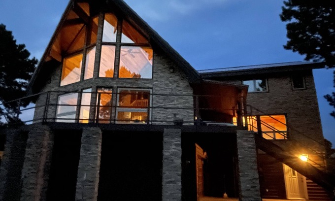 Fort Garland Casa | Custom 4000 sq foot three story Chalet in amazing Private Park.