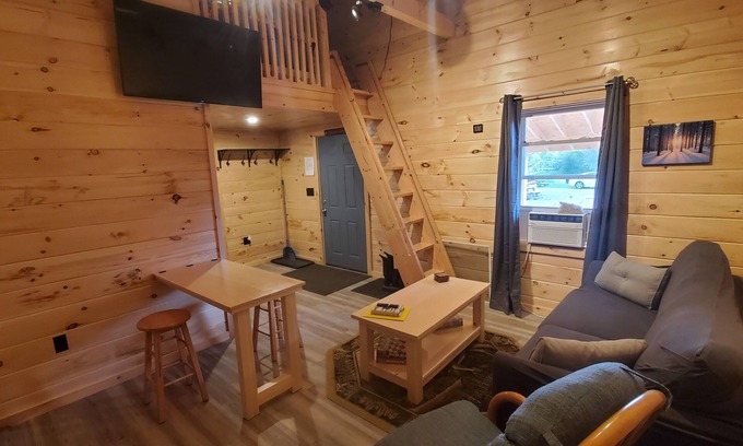 Jackman Cabina | Custom built tiny home/cabin in the Switzerland of Maine (Jackman)