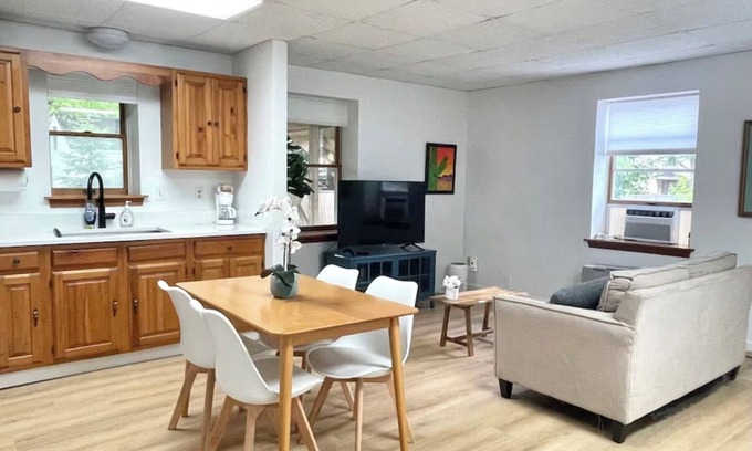 Brunswick Apartamento | Cute 1st Floor 1BR Downtown Brunswick @ Bowdoin