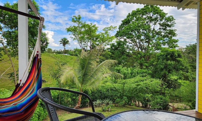 Rio Dulce Cabina | Cute & Cozy Caribbean Cabin on a farm.