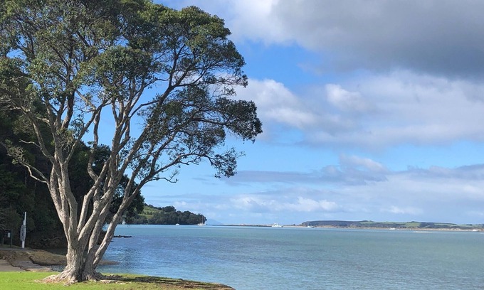 Whangateau Casa | Cute kiwi bach and separate modern cottage with sea views
