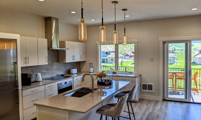Swan Valley Apartamento | Cutthroat Condo - Mountain View and European Kitchen Close to Spring Creek Ramp