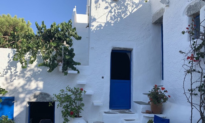 Aegiali Casa | Casa de las Cícladas en el mar Aigiali Potamos
