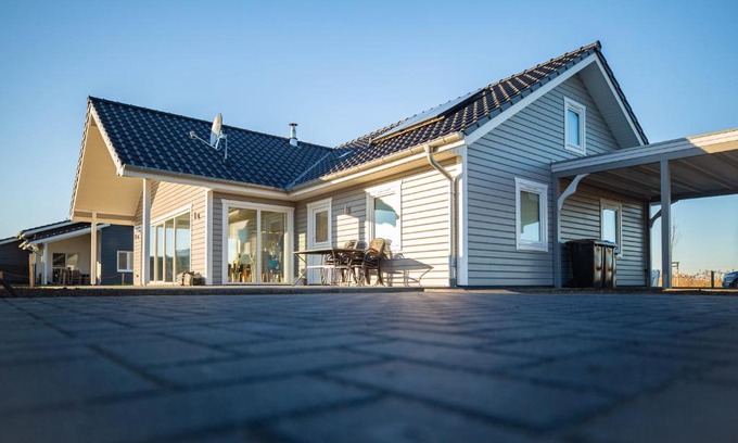 Wangerland Casa | Dänisches Blockhaus direkt am Wangermeer