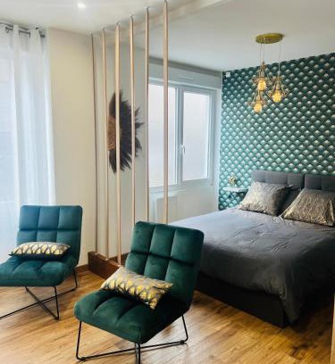 Jean Moulin - Marius Berliet Apartamento | Détente, Spa et Parking privé