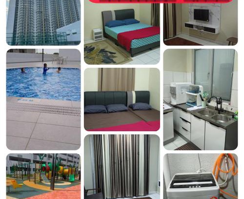 Bukit Serindit Apartamento | D'Zam Homestay Seri Serindit Melaka