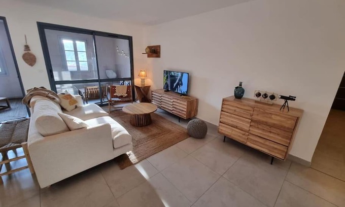 Bonifacio Apartamento | D34 - T3-Les Hauts du Port-parking-clim-wifi-50m du port