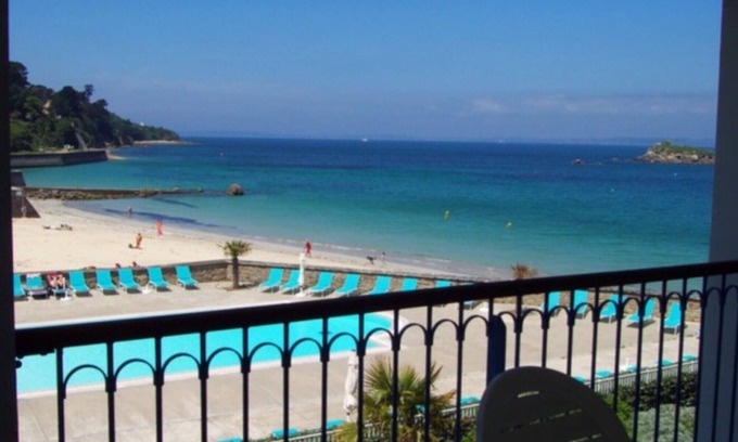 Treboul Apartamento | D4218 - APPT T. 2 RESIDENCIA CON PISCINA DIRECTAMENTE EN LA PLAYA DE TREBOUL