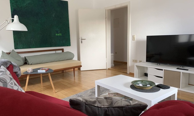 Kussaberg Apartamento | Daheim am Rhein - Schöne 2 ½ Zimmer mit Balkon