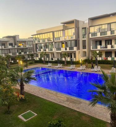 Dar Bouazza Apartamento | dar bouazza magnifique appartement avec piscines & espace détente