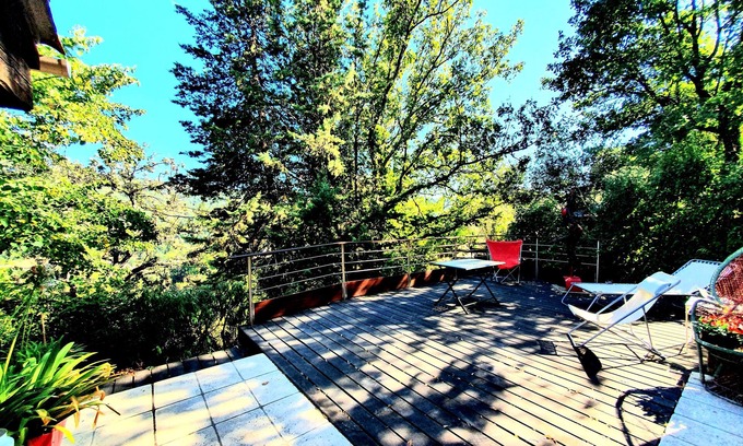 Collobrieres Apartamento | Apartamento tranquilo Darshan Zen