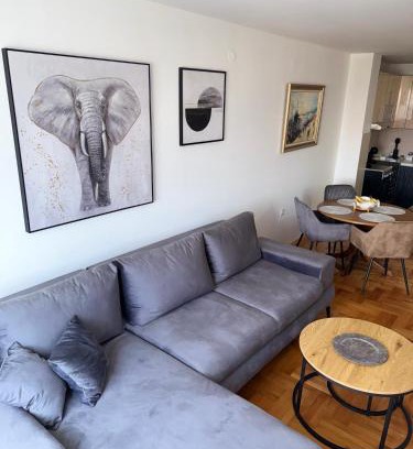City Center Apartamento | DarViva Apartment Niš, center, private garage parking, river view