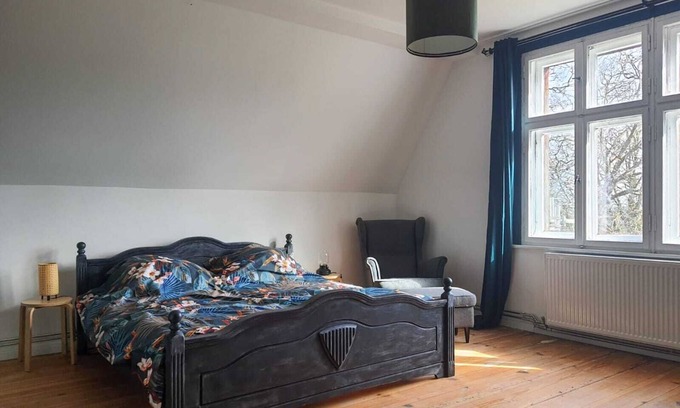 Nauen Apartamento | Das Zimmer Feldblick im Forsthaus Nauen