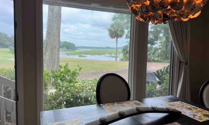 Dataw Island Casa | Dataw Island Villa Golf & water views. 3 BR 2 BA
