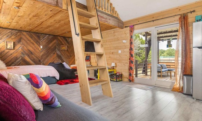 Wimberley Cabaña | DayDreamer Cottage amidst the Blanco river with private Hot Tub