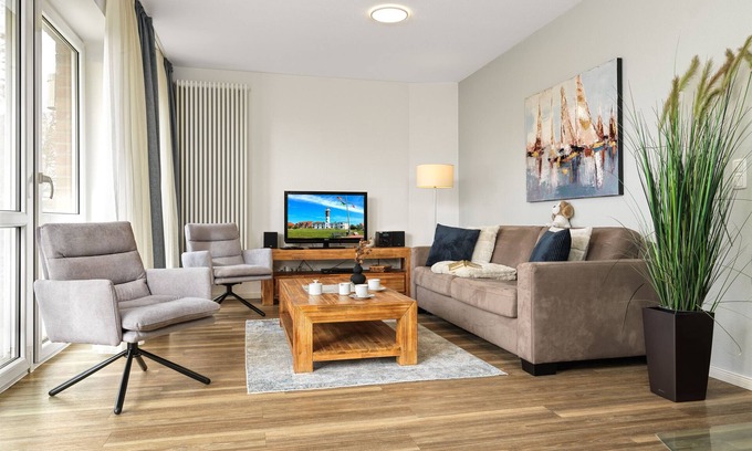 Insel Poel Apartamento | Apt. HERZMUSCHEL - dream apartment with harbor views!