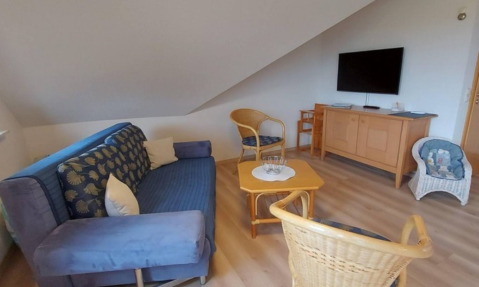 Poppenhausen Apartamento | Vacation apartment Pferdskopf - Holiday apartments Lahmenhof