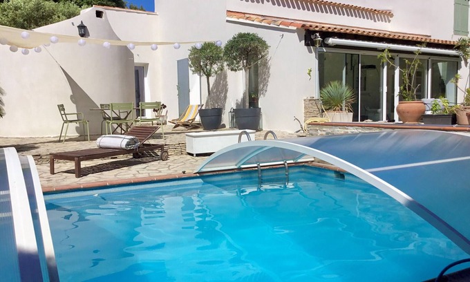 Sausset-les-Pins Villa | Dead end villa with swimming pool near the sea
