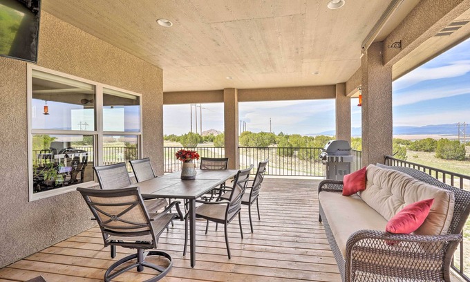 Pueblo West Casa | Deck + Boat-Friendly Garage: Pueblo West Home!