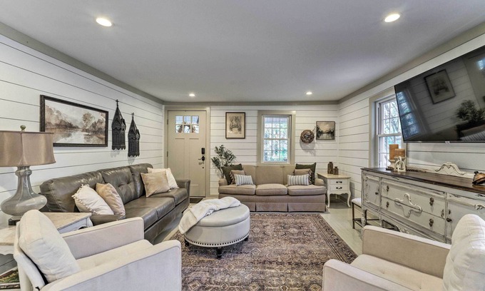 Frank Casa | Deck + Views: Spacious Newland Home!