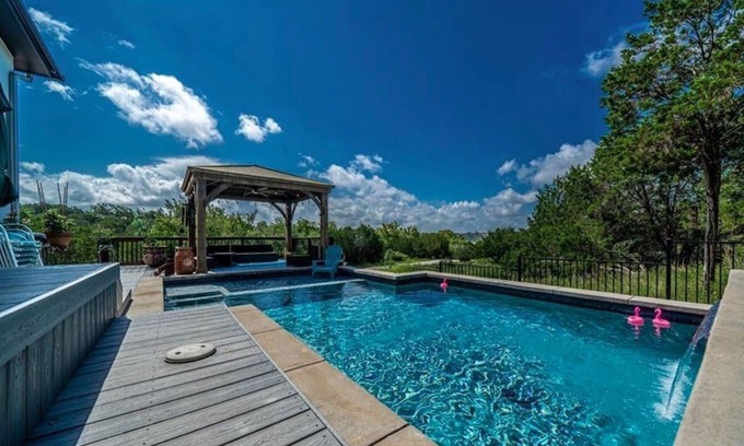Highland Lake Estates Casa | Deer & Lake Sanctuary: POOL, HOT TUB, GOLFCART! Feed deer at a private oasis!