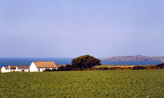 Llanrhian Cabaña | Encantadora casa de campo con vistas panorámicas al mar cerca de St. Davids