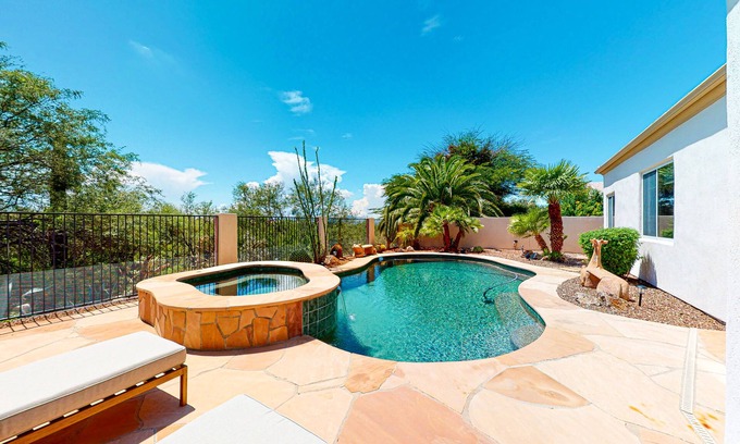 Dove Mountain Casa | Delightful home with backyard oasis - private pool with spa, cozy patio