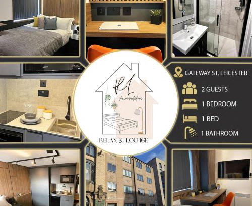 Thorpe Satchville Apartamento | Deluxe 1 Bed Studio 4A near Royal Infirmary & DMU