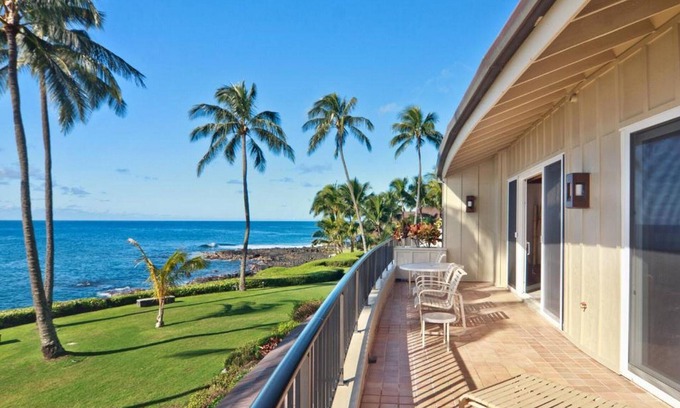Poipu Complejo | Deluxe 2-Bedroom Oceanfront Suite