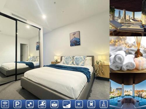 Bowen Hills Apartamento | Deluxe 2BD Apt with Infinity Pool