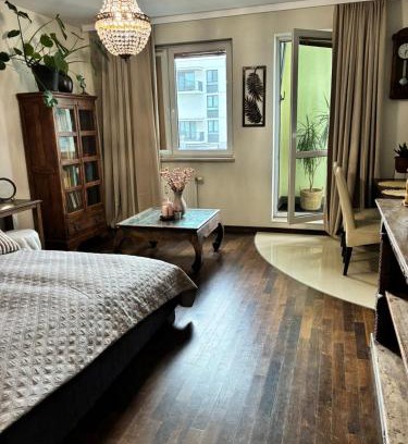 Warsaw Apartamento | Deluxe Apartament na wyłączność z darmowym parkingiem w garażu fv
