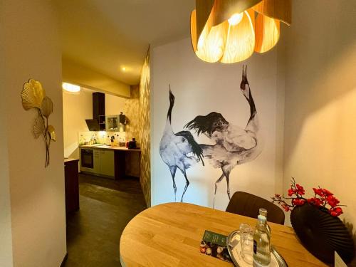 Altlandsberg Apartamento | Deluxe Apartment mit Terrasse und Frühstück im Hotel Reindahls