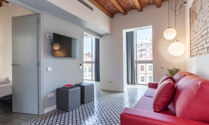 Esquerra de l'Eixample Apartamento | DELUXE, central, boho, views, 3 bedrooms