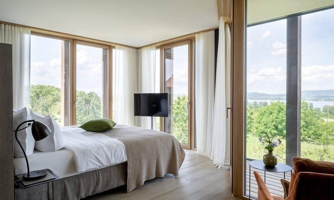 Gundholzen Apartamento | Deluxe double room with top lake view